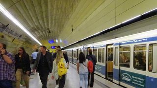 地下街のショップは充実