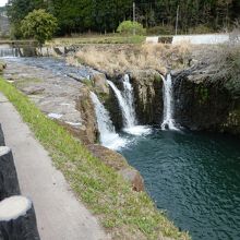 上から見ると迫力なし