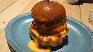 お洒落なハンバーガー屋