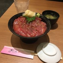 朝食限定づけ丼