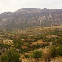 レストランのテラスからの眺め。