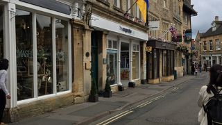 かわいらしい村が点在するエリア