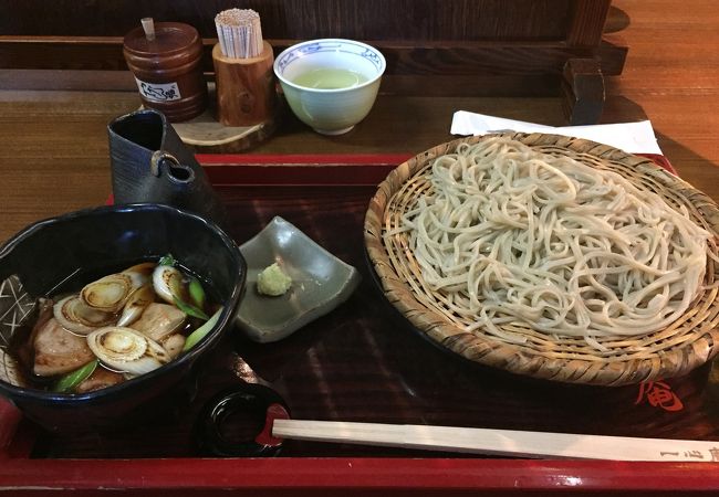 こだわりの蕎麦