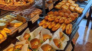 焼きたてパンが美味しい