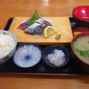 首折サバ刺定食1200円