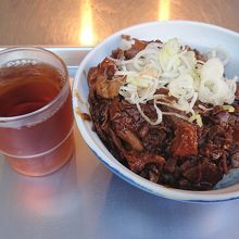 量は少ないが満足の一杯