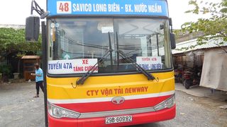 市バスに乗ってバッチャン村へ