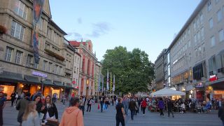 ヨーロッパでも屈指の歩行者天国