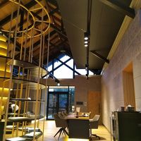 宿泊者専用のラウンジ