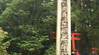 箱根神社にあります。