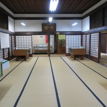 博物館内の展示物