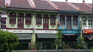 カトン地区のショッピングストリート