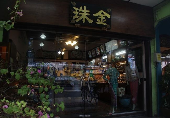 ２階のプラナカン展示が見ごたえのあるニョニャ菓子店