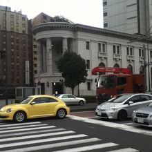 建物の南東部分付近