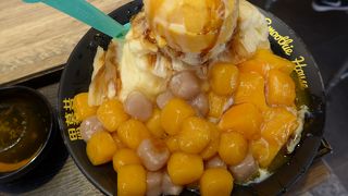 鼎泰豊・本店で食後に訪れ美味しいマンゴーかき氷を頂きました!!