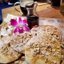 パンケーキは1人1枚