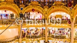 １１月の中旬の訪問でしたが、クリスマスツリーの設営準備中でした。