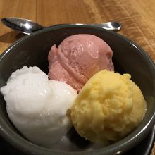 ジェラート３種盛