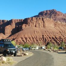 キャンプ場からね景色です。