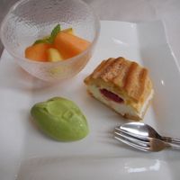 デザート付きプランでした