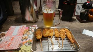 駅ナカとしてはリーズナブル