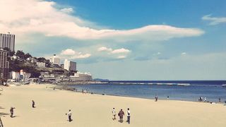 アクセスの良いビーチ