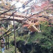 橋の下からの景色が綺麗