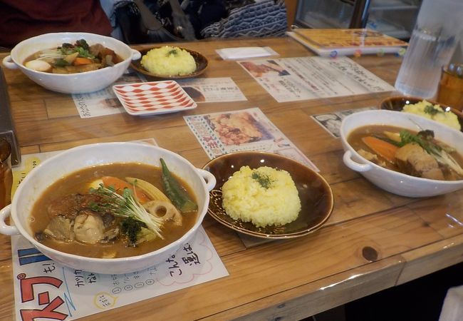 冬はやっぱスープカレー