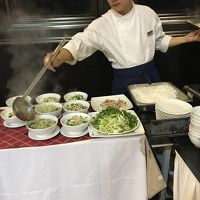 朝食バイキングのフォー