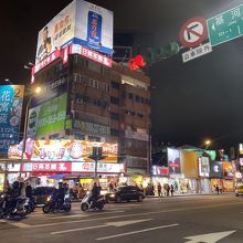 最寄りは剣潭駅です