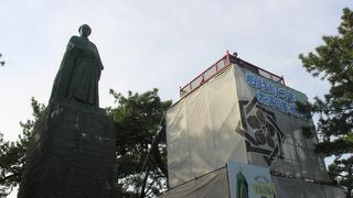 日本でもっとも巨大な銅像です