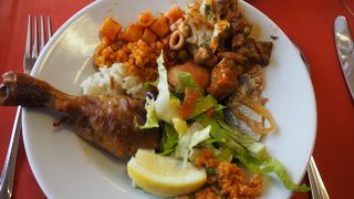 レッドツアーのお昼休憩所！