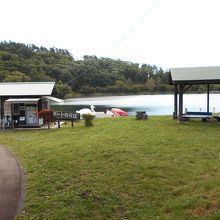 蓼科湖ボート乗り場