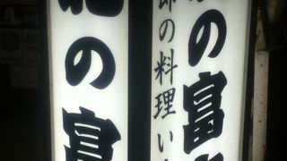 東中野駅南東のちゃんこ料理屋さん