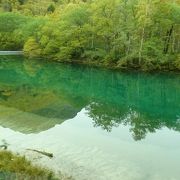 焼岳、穂高連峰が見える