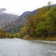 上高地の景色の一部