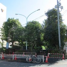 北西側の出入口