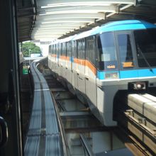 先頭からの眺めは格別です