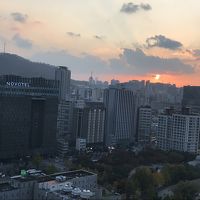 喫煙所からみえる景色