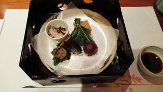 紅葉と一流の味！