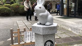 うさぎの可愛い神社