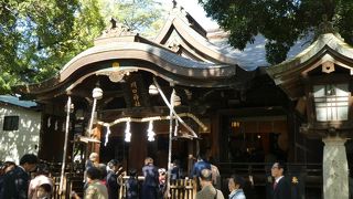 七五三の時期に行ったので混んでいました