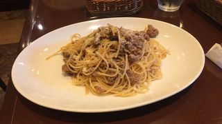 ミートソーススパゲッティ！