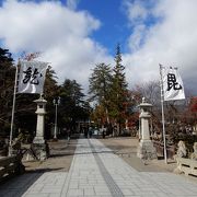 上杉神社の入口