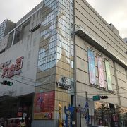 少し大きめの地方百貨店のイメージ