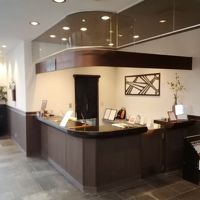 入口横のフロント