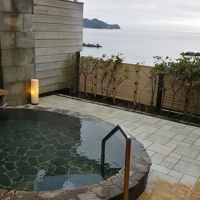 最上階の露天風呂