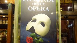 今回の最大の目的「オペラ座の怪人」！