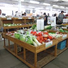 農産物直売コーナー