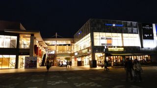 駅前なので便利。